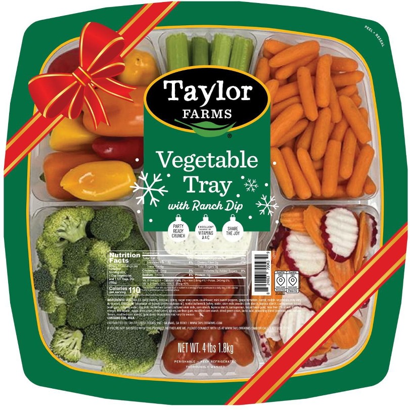 Vegetable Tray with Ranch Dip, 4 lbs.