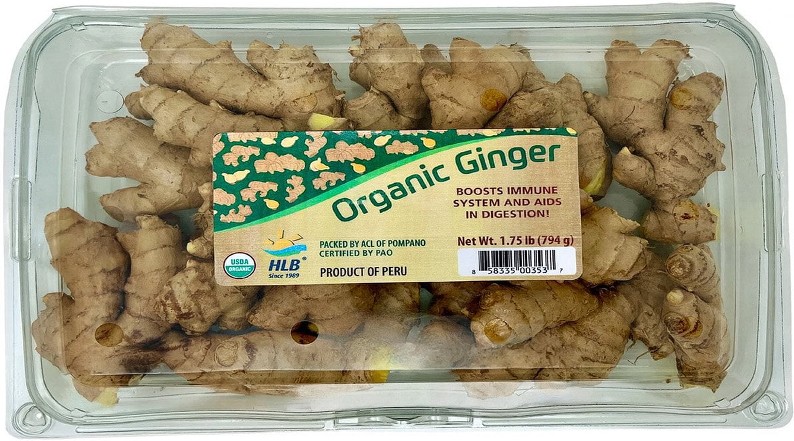 Organic Ginger Root, 1.75 lbs.