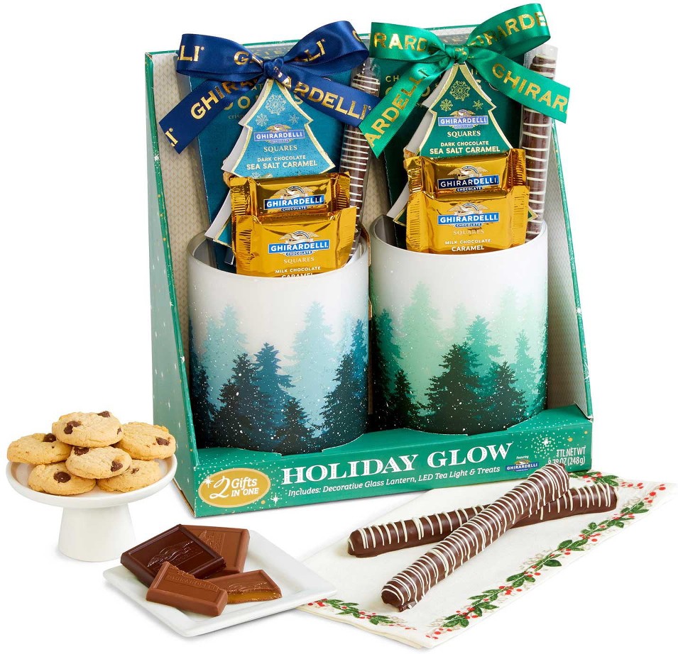 Glass Lantern Gift Set, 2 ct.