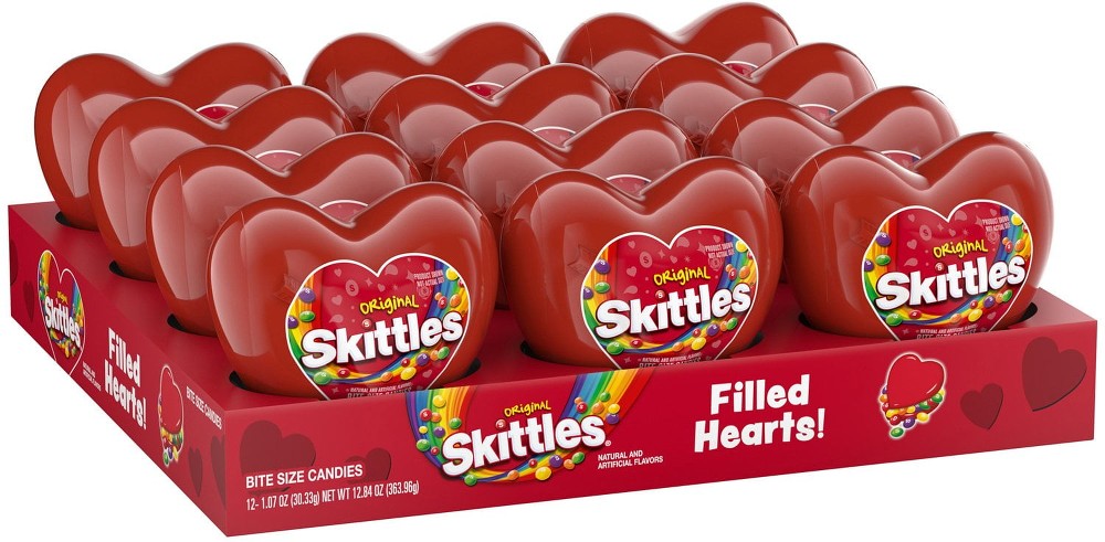 Original Filled Valentine's Day Hearts, 1.07 oz, 12 ct.