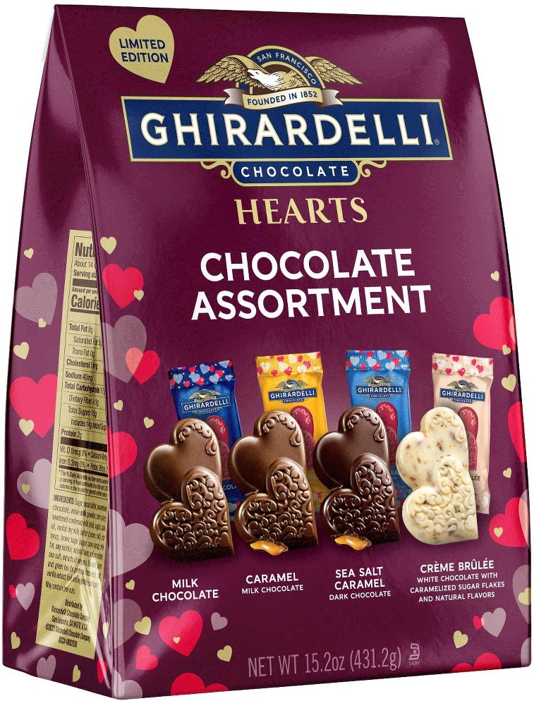 Chocolate Assortment Hearts 15.2 oz.