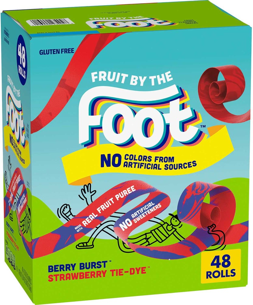Tie-Dye Fruit Flavored Snacks Variety Pack, 0.75 oz., 48 pk.
