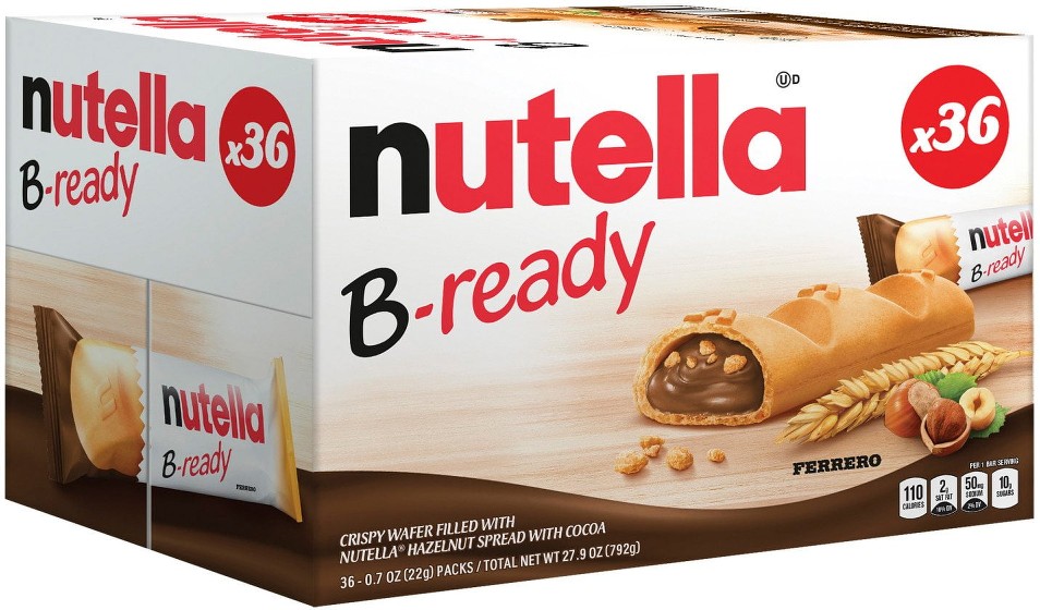 B-Ready Crispy Wafers, 0.7 oz., 36ct