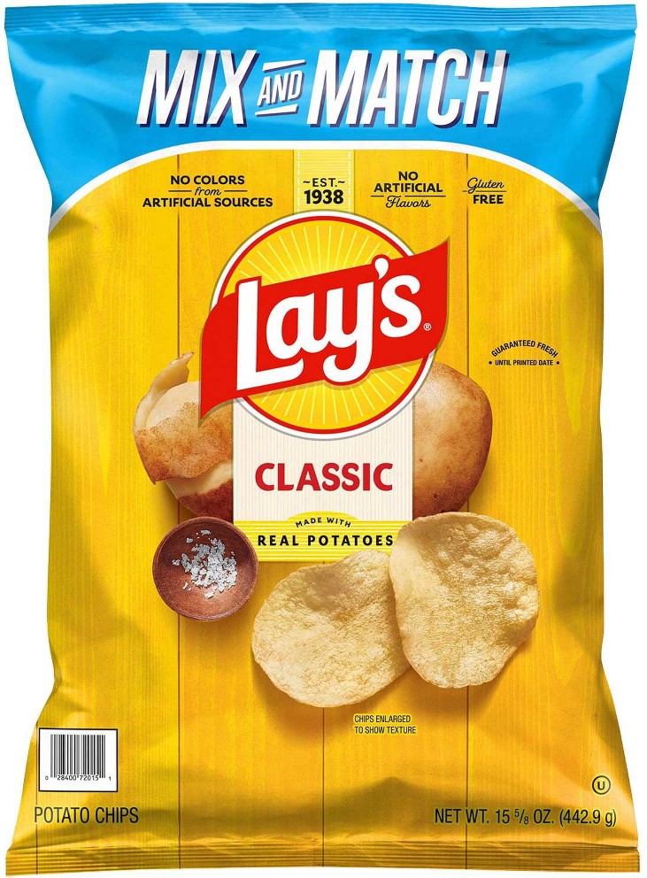 Classic Potato Chips, 15.625 oz.