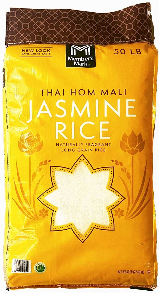 Thai Jasmine Rice, 50 lbs.