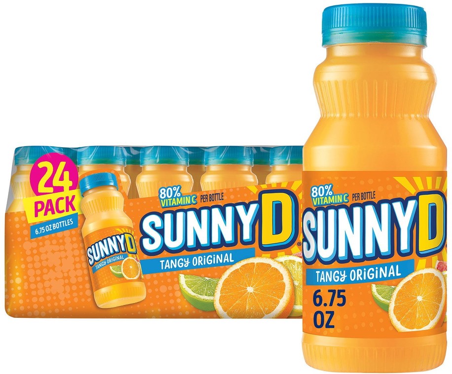 Tangy Original Orange Flavored Citrus Punch, 6.75 fl. oz., 24 pk.