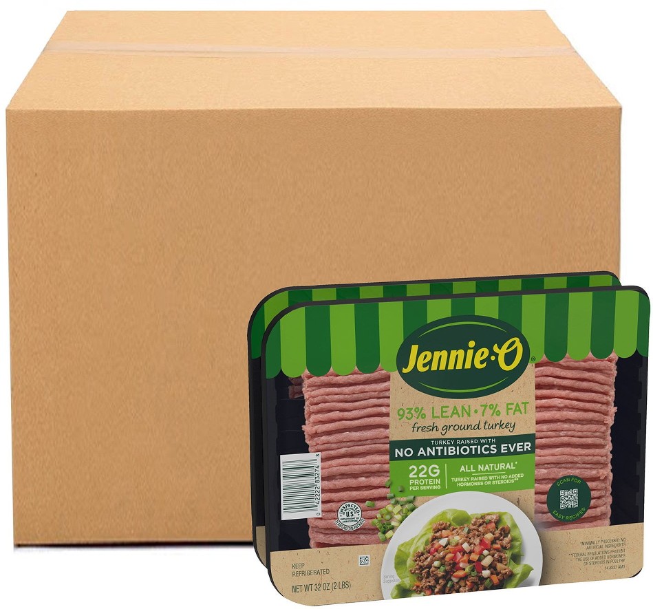 Antibiotic-Free Ground Turkey, Case (16 lbs.)