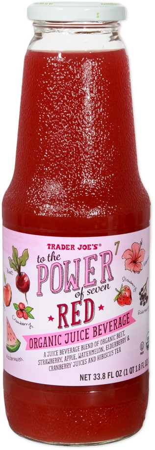 To The Power of Seven Red Organic Juice Beverage