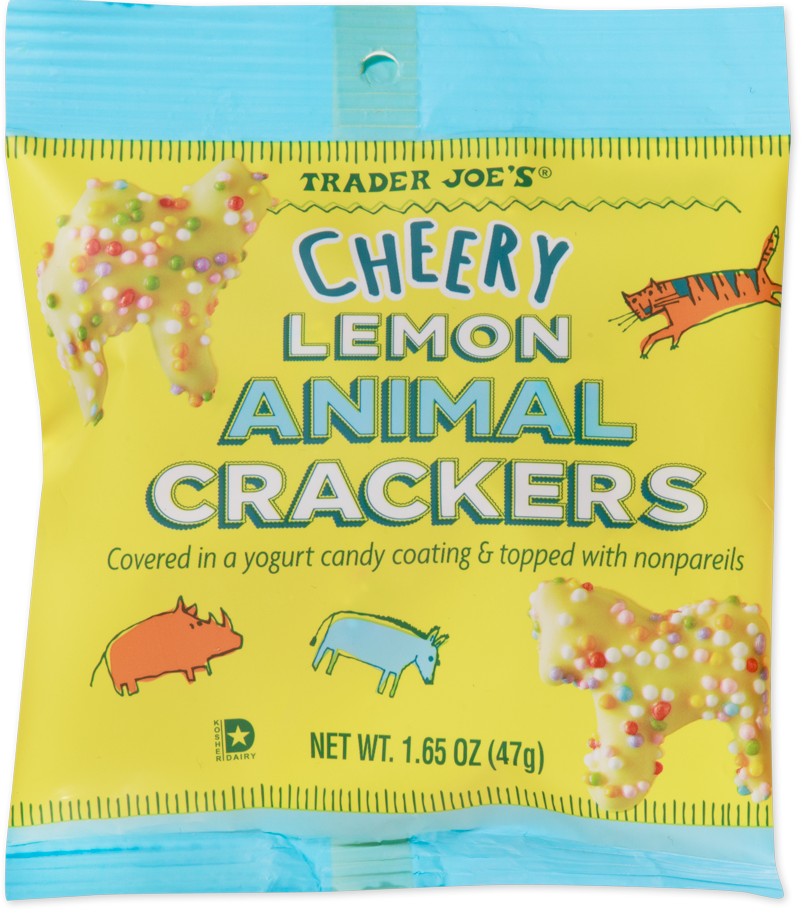 Cheery Lemon Animal Crackers