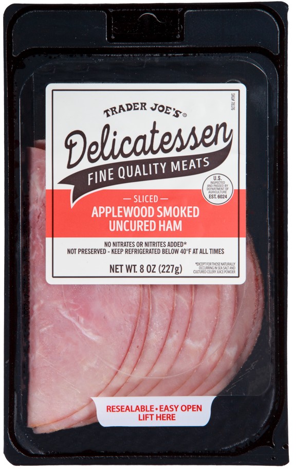 Delicatessen Sliced Applewood Smoked Uncured Ham