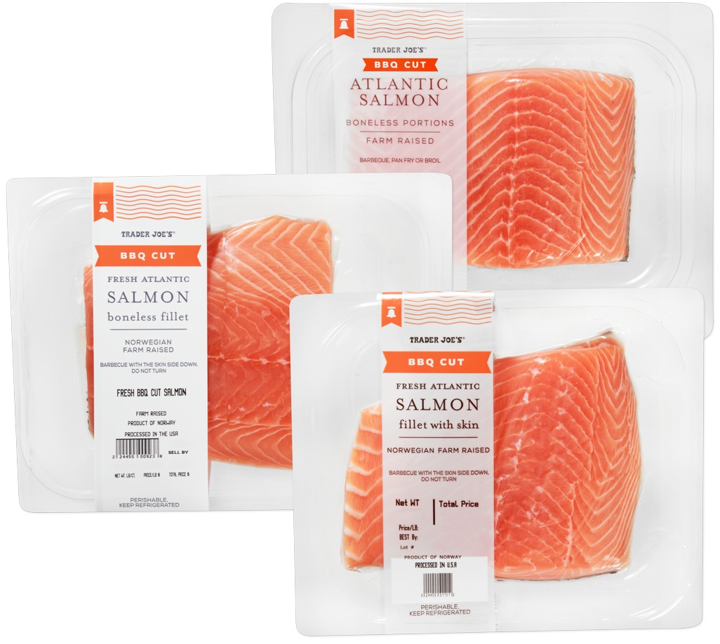 BBQ Cut Fresh Atlantic Salmon