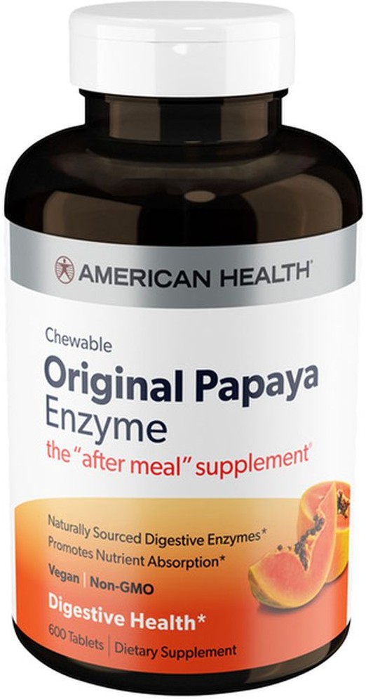 Chewable Original Papaya Enzyme Dietary Supplement