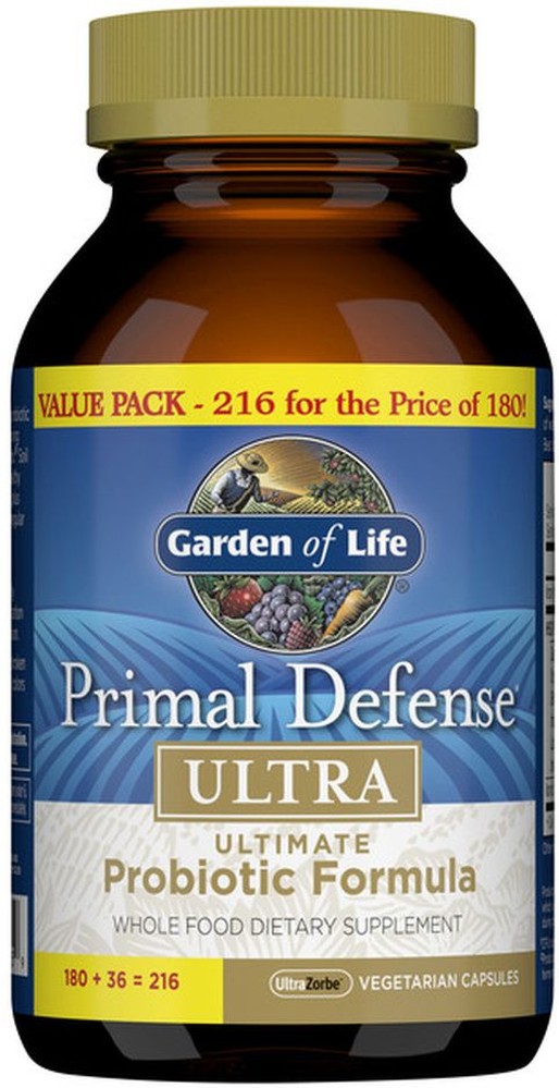 15 Billion CFUs Ultra Primal Defense Ultimate Probiotic Formula Vegetarian Capsules