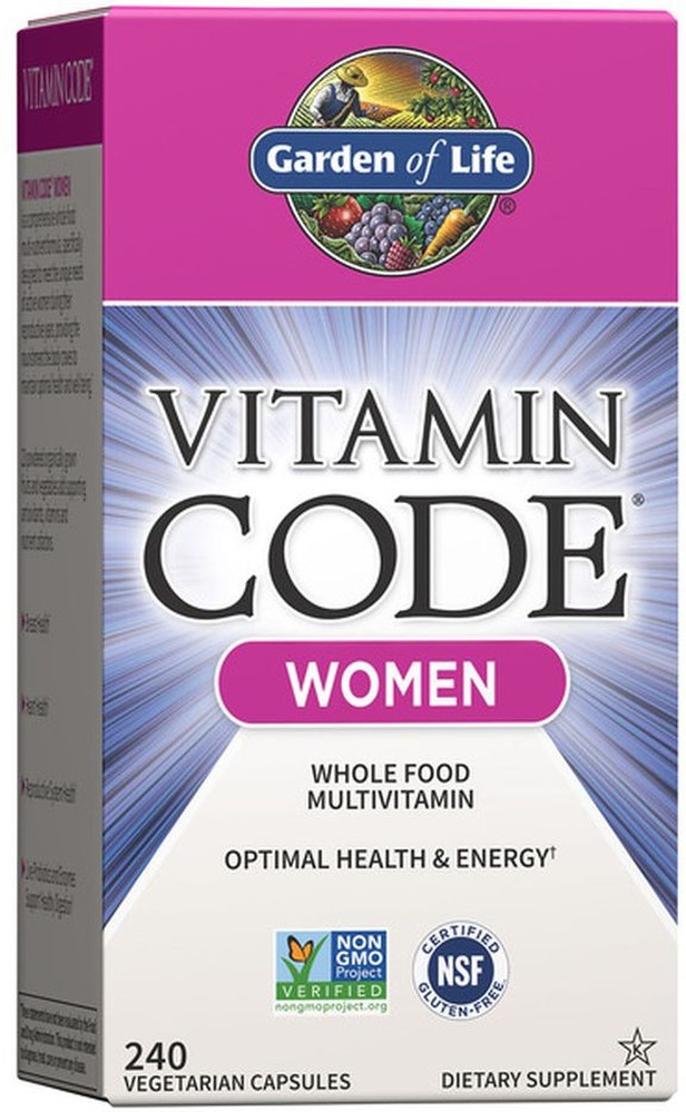 Vitamin Code Women's Multivitamin Vegetarian Capsules