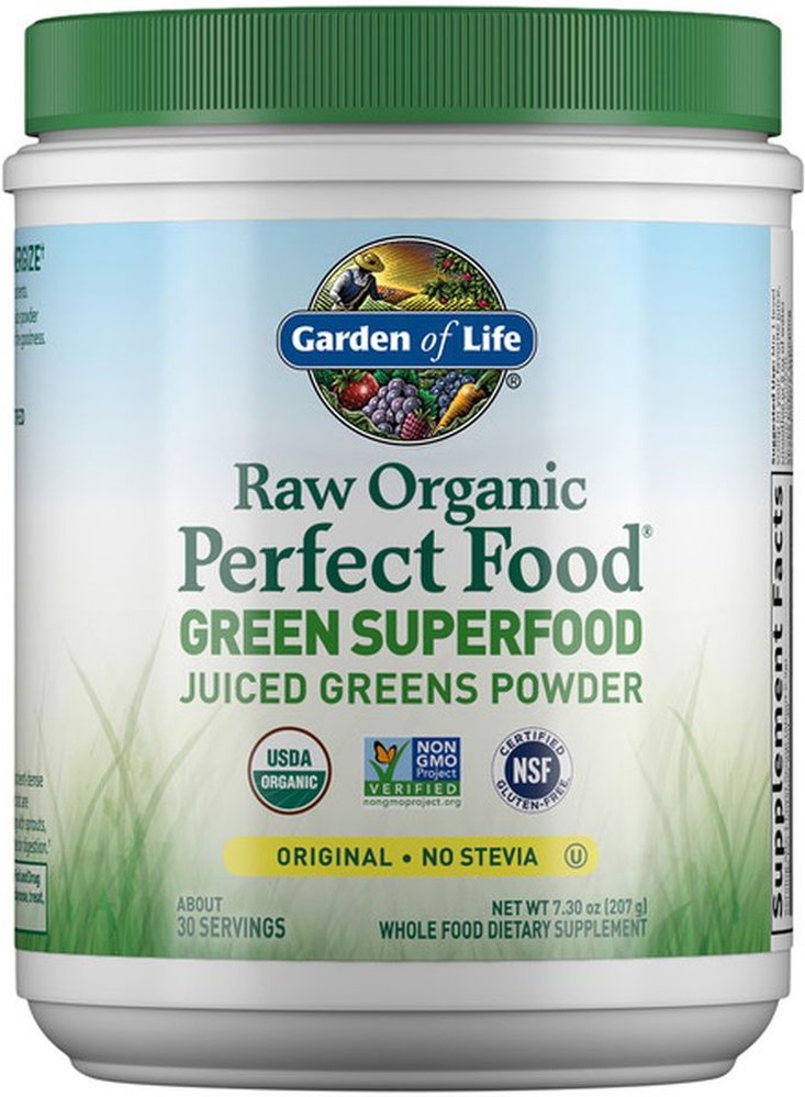 Raw Organic Perfect Food Green Superfood Whole Food Dietary Supplement Juiced Greens Powder Original