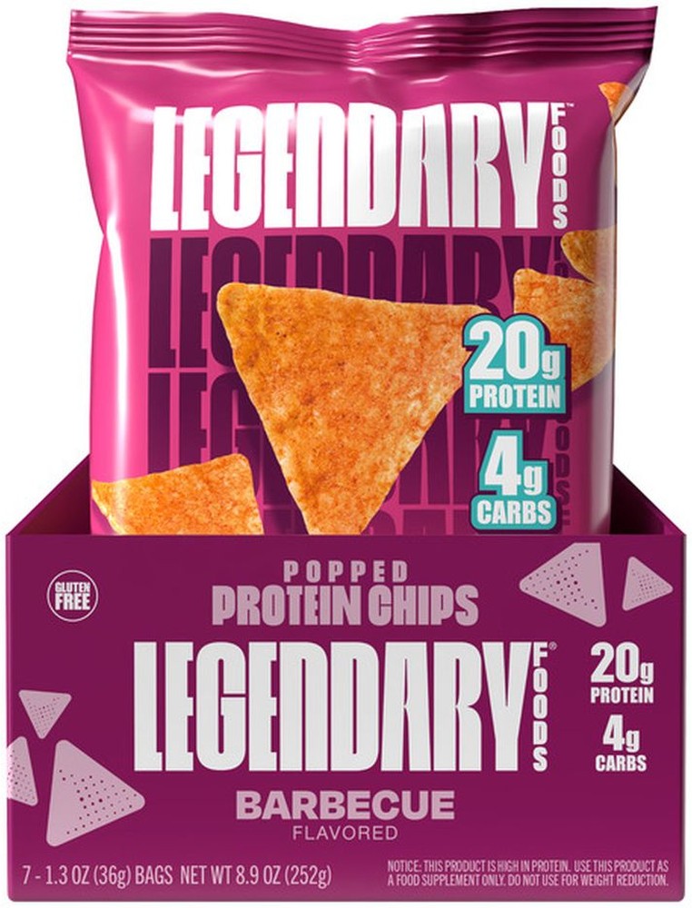 Barbeque Popped Protein Chips