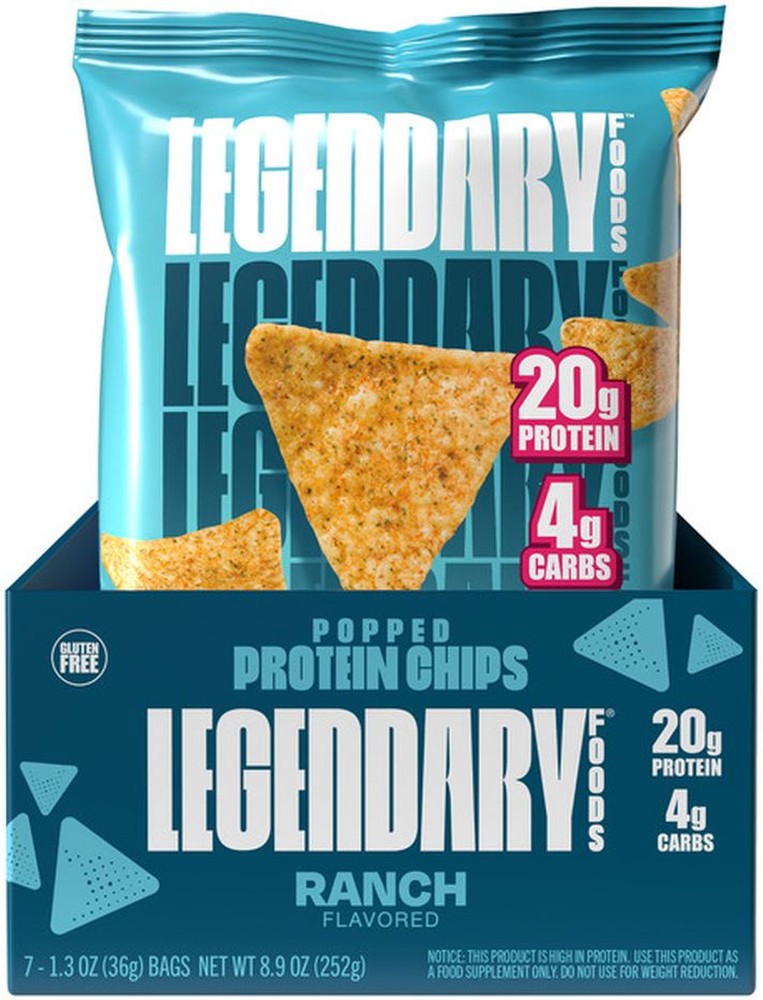 Ranch Popped Protein Chips