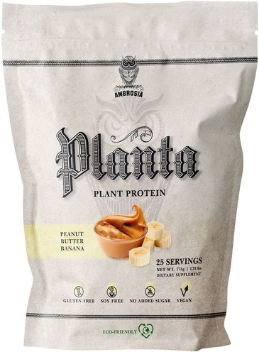 25 Servings Peanut Butter Banana Planta Plant Protein Powder