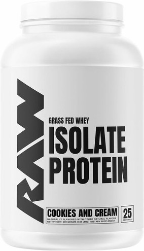 100% Grass Fed Whey Protein Isolate Cookies & Cream Powder