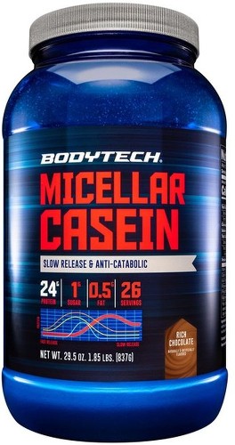 Micellar Casein Slow Release & Anti-Catabolic protein - Rich Chocolate (1.85 Lbs. / 26 Servings)