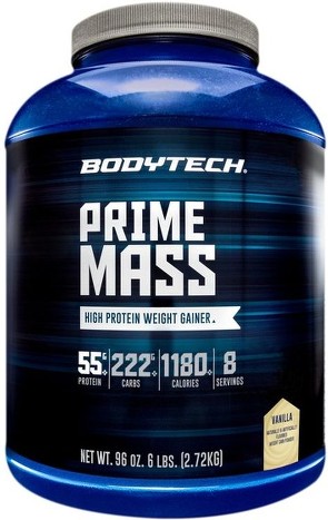 Prime Mass Vanilla Flavor Protein Powder