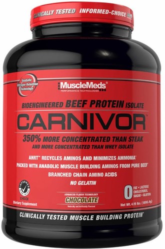 BIOENGINEERED BEEF PROTEIN ISOLATE CARNIVOR ANRT RECYCLES AMINOS