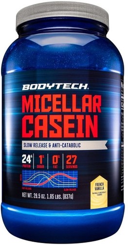 Micellar Casein Slow Release & Anti-Catabolic protein - French Vanilla (1.85 Lbs. / 27 Servings)