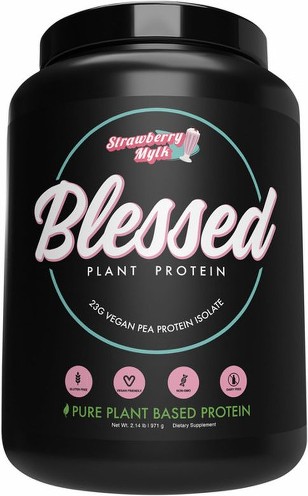 Plant Based Protein, Strawberry Mylk