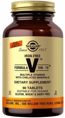 Formula Vm - 75 Multiple Vitamins With Chelated Minerals Dietary Supplement Tablets