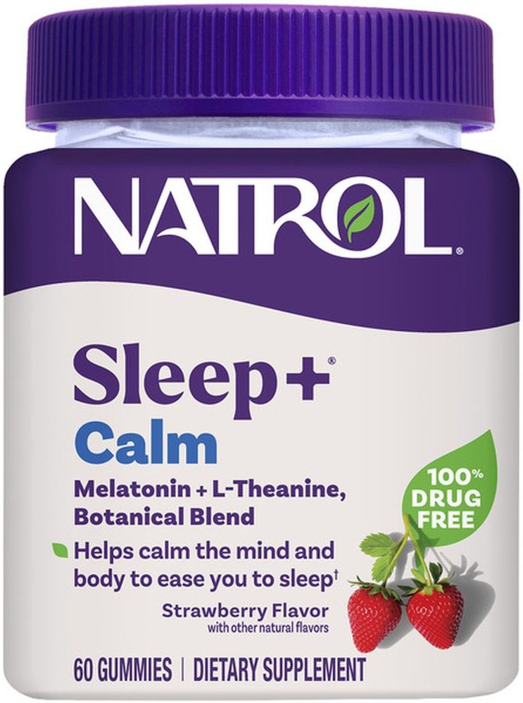 Sleep+ Calm Strawberry Flavored Gummies