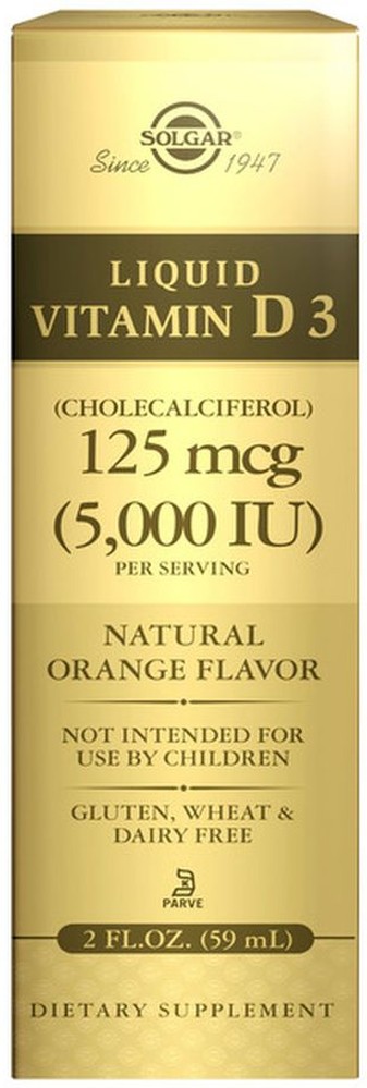 Vitamin D3 Natural Orange Flavor 125 mcg