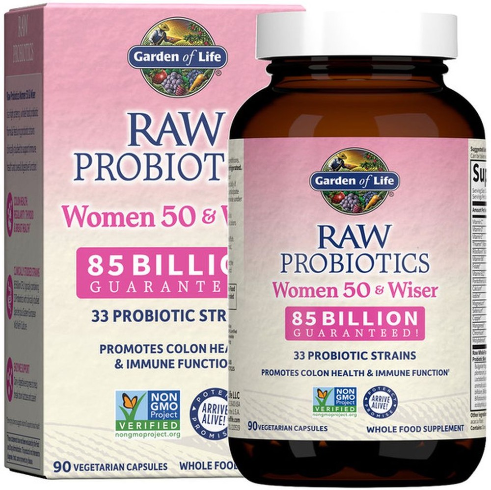 Probiotics, Women 50 & Wiser, Vegetarian Capsules