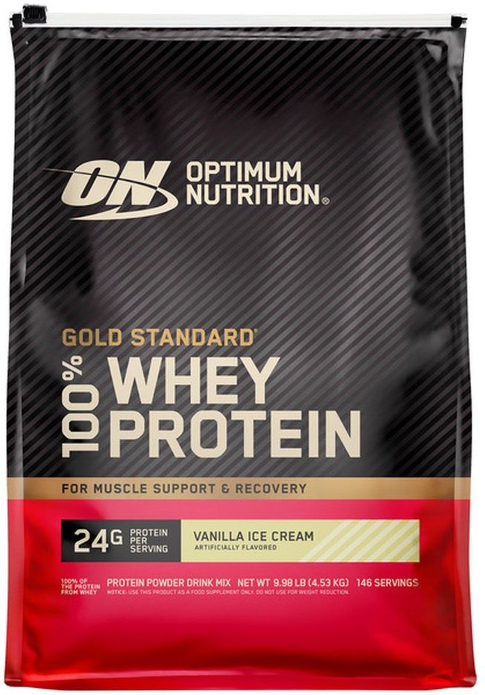 100% Whey Gold Standard Vanilla Ice Cream Protein Powder