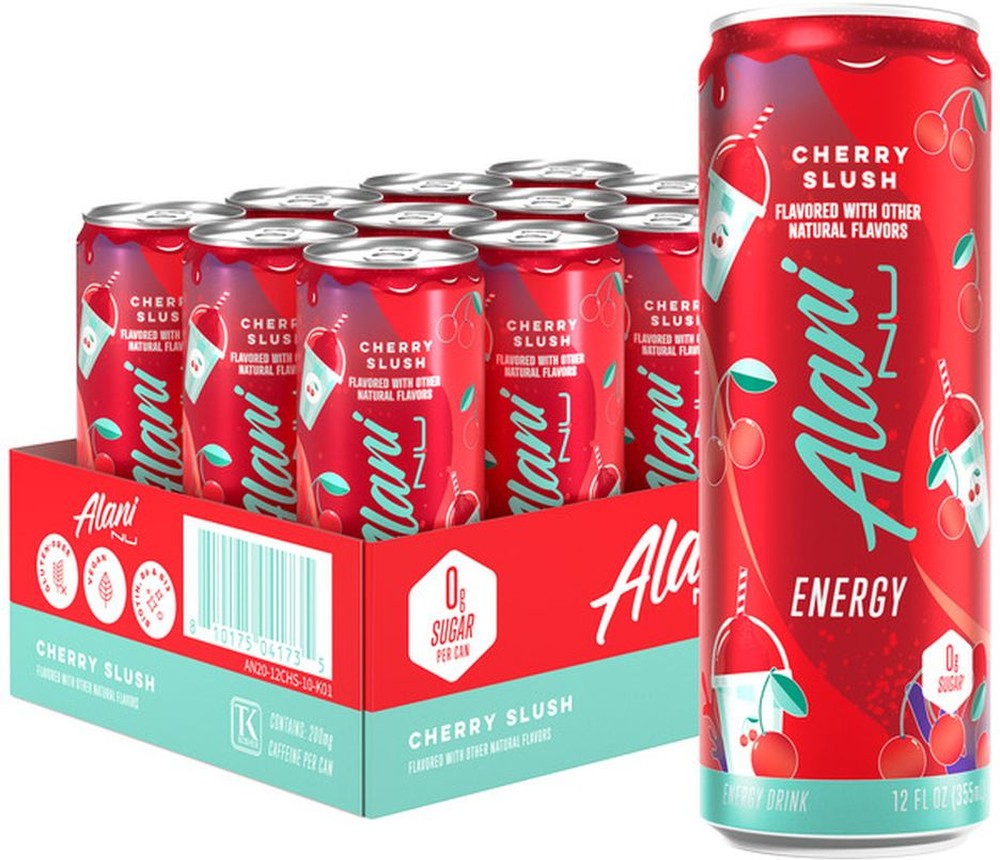 Energy Drink Cherry Slush