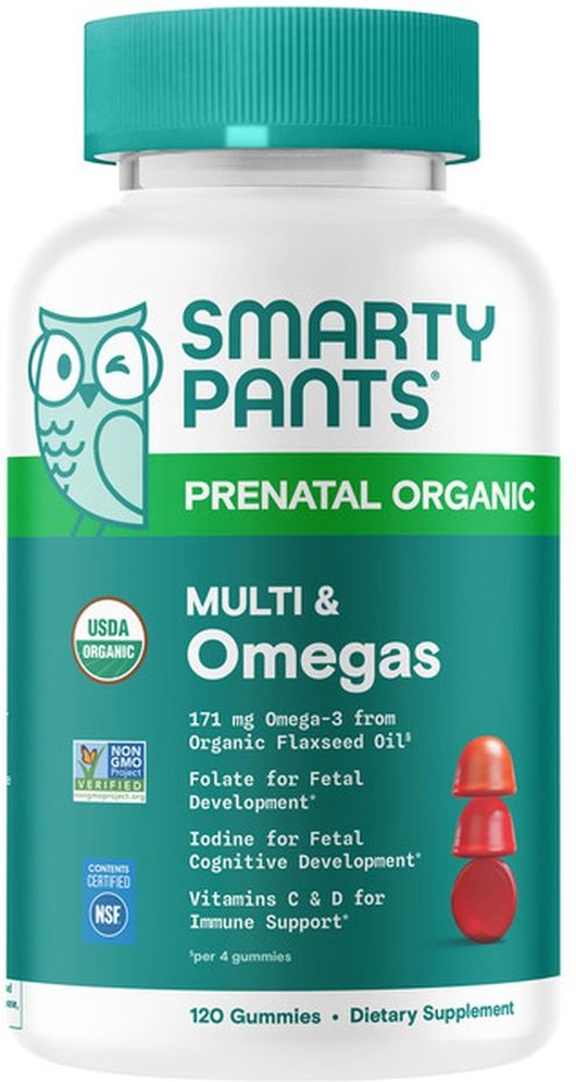 Organic Prenatal Formula Multivitamin Gummies