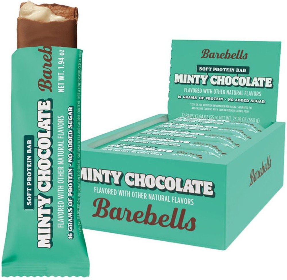 Minty Chocolate Protein Bars