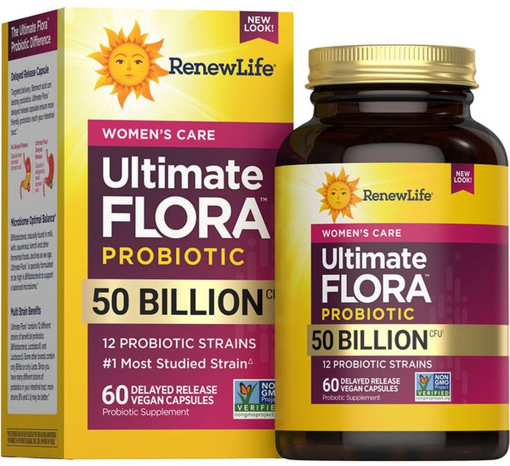 Women's Wellness, Women's Care Probiotic; 4-In-1 Support; 50 Billion CFU/Cap.