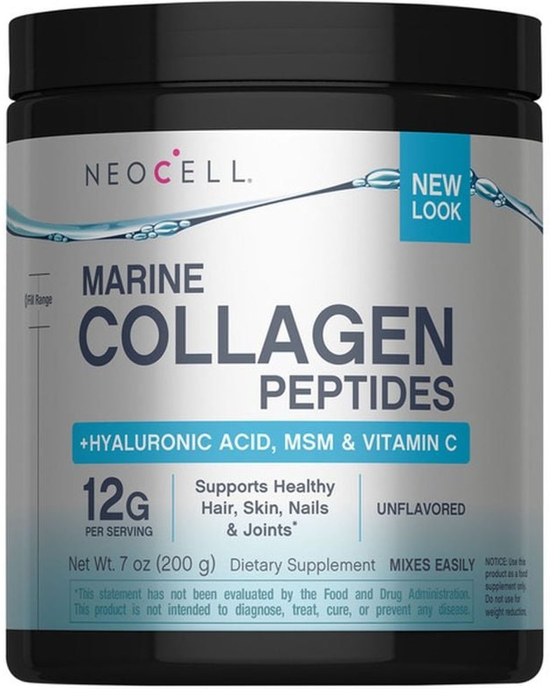 Marine Collagen with Beauty Blend, Gluten Free; Unflavored Powder