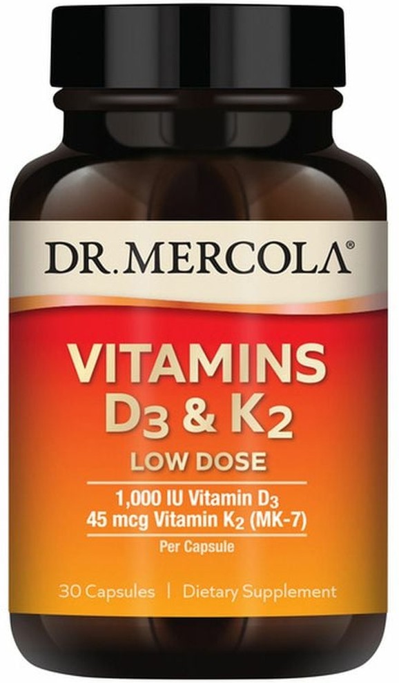 Vitamins D3 & K2 Low Dose