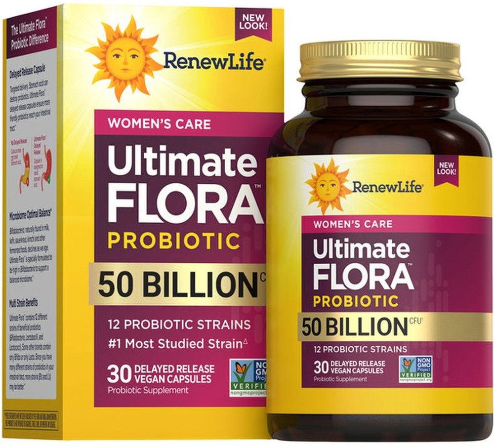 Women's Wellness, Women's Care Probiotic; 4-In-1 Support; 50 Billion CFU/Cap.