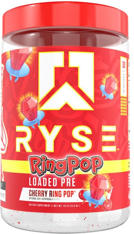 Pre-Workout Powder, Loaded Pre, Cherry Ring Pop