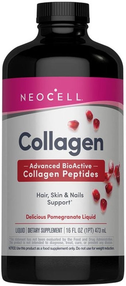 Collagen + C, Pomegranate Liquid