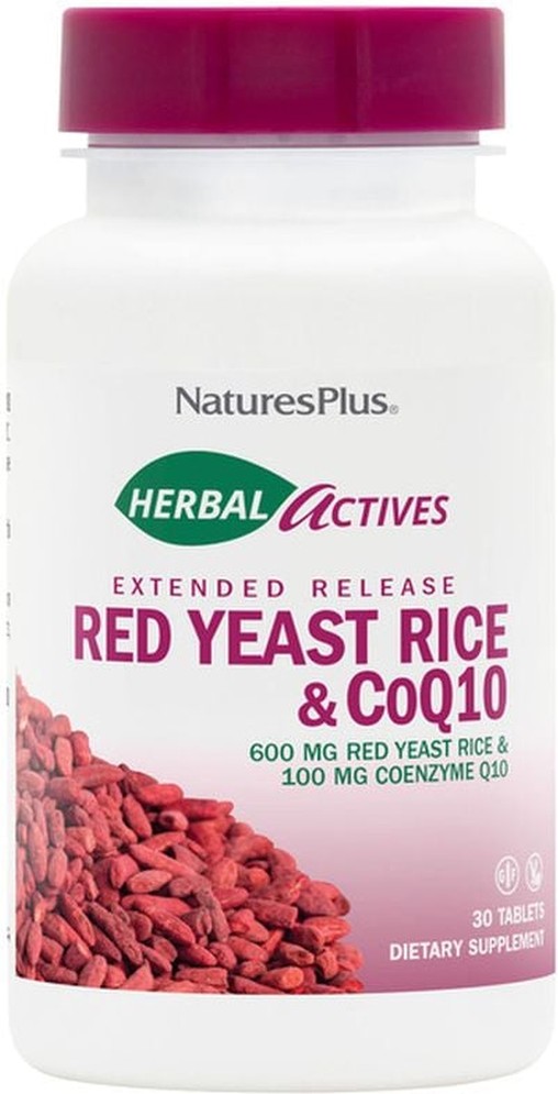 Herbal Actives Red Yeast Rice & COQ10 Vegetable Tablets