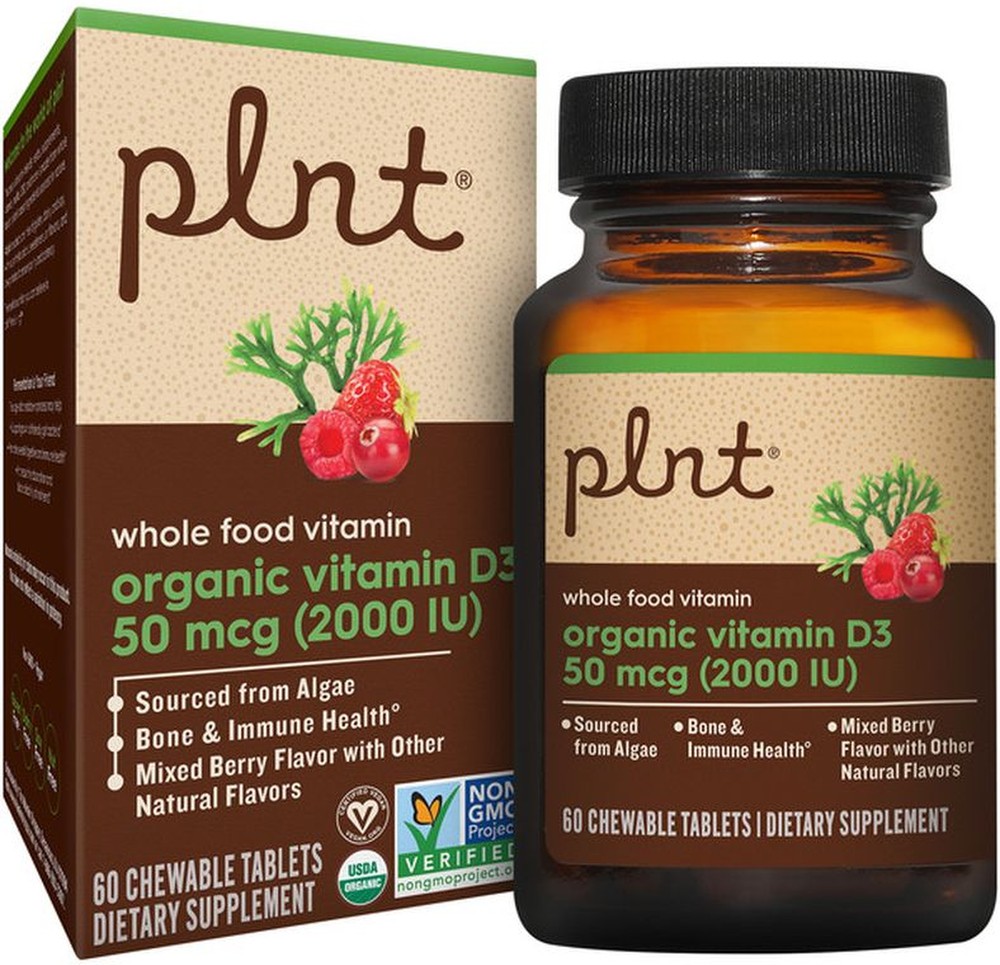 Mixed Berry 50 MCG (2,000 IU) Organic Vitamin D3