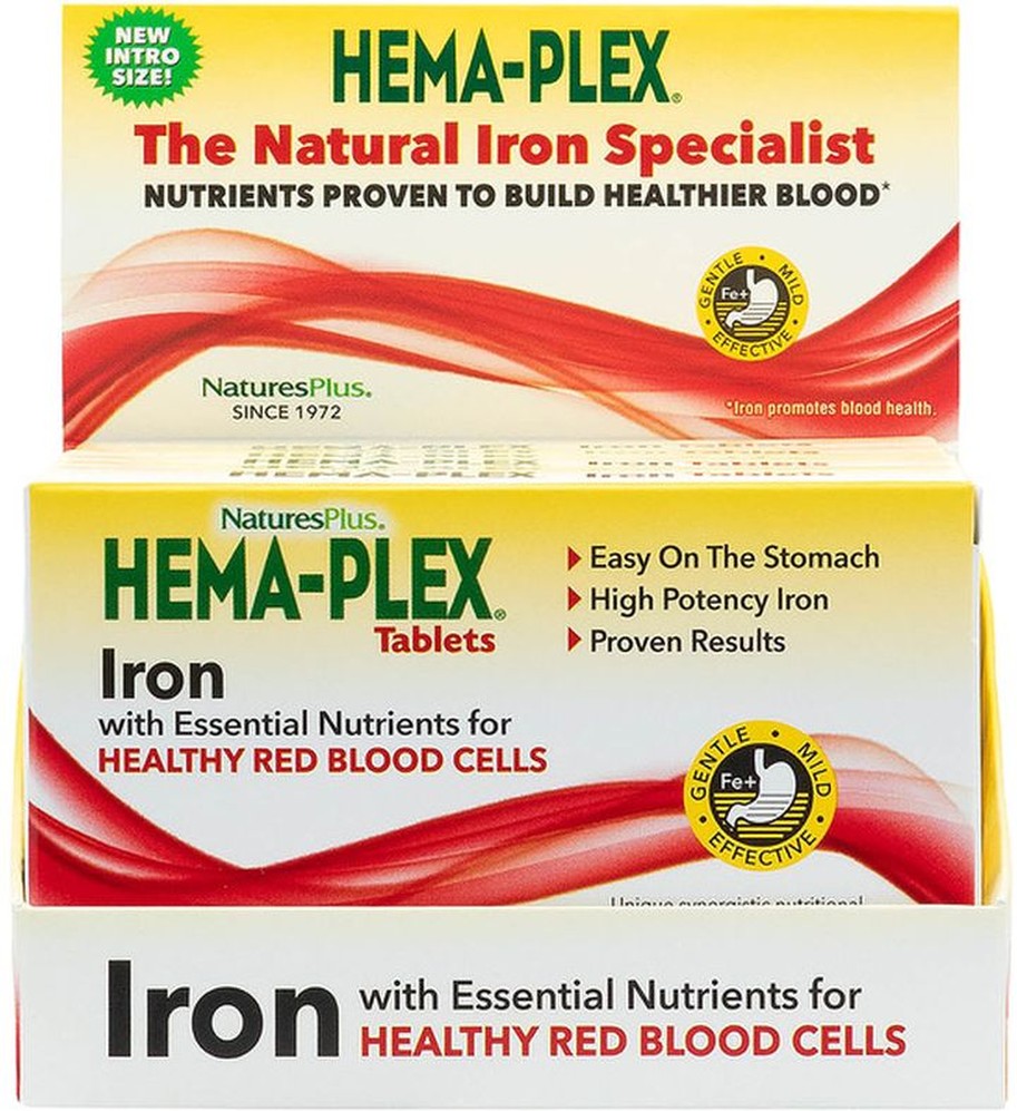 Iron, 85 mg, Sustained Release Tablets