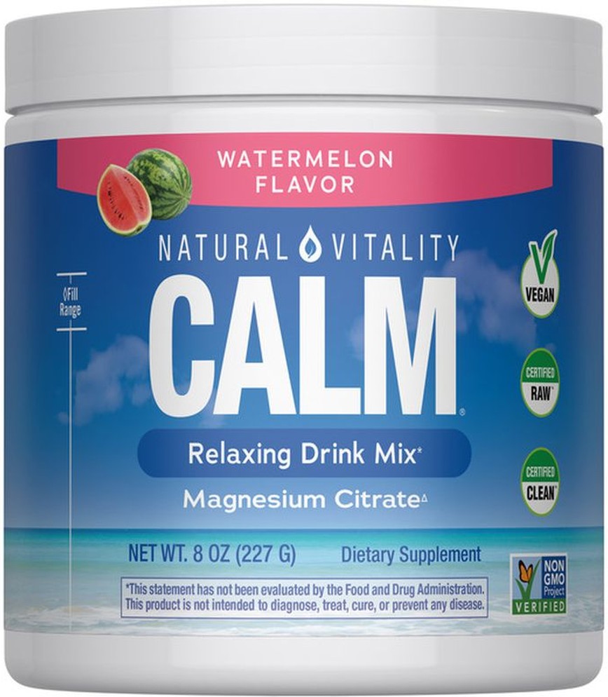 Magnesium Supplement Watermelon Flavored Drink Mix