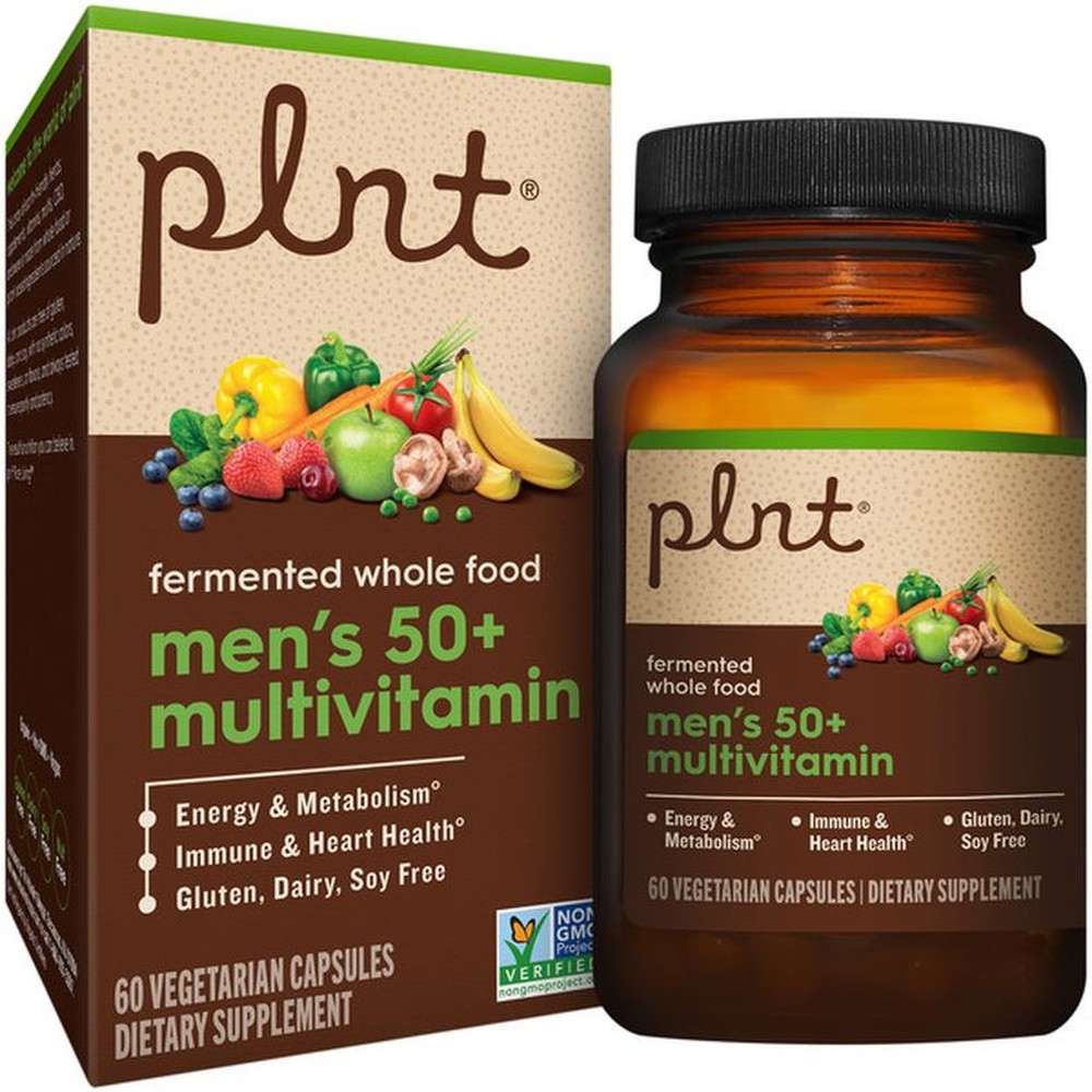 Men's 50+ Fermented Whole Food Multivitamins
