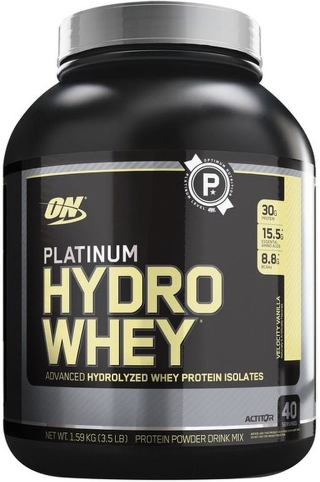 Platinum Hydrowhey Protein Powder, Velocity Vanilla
