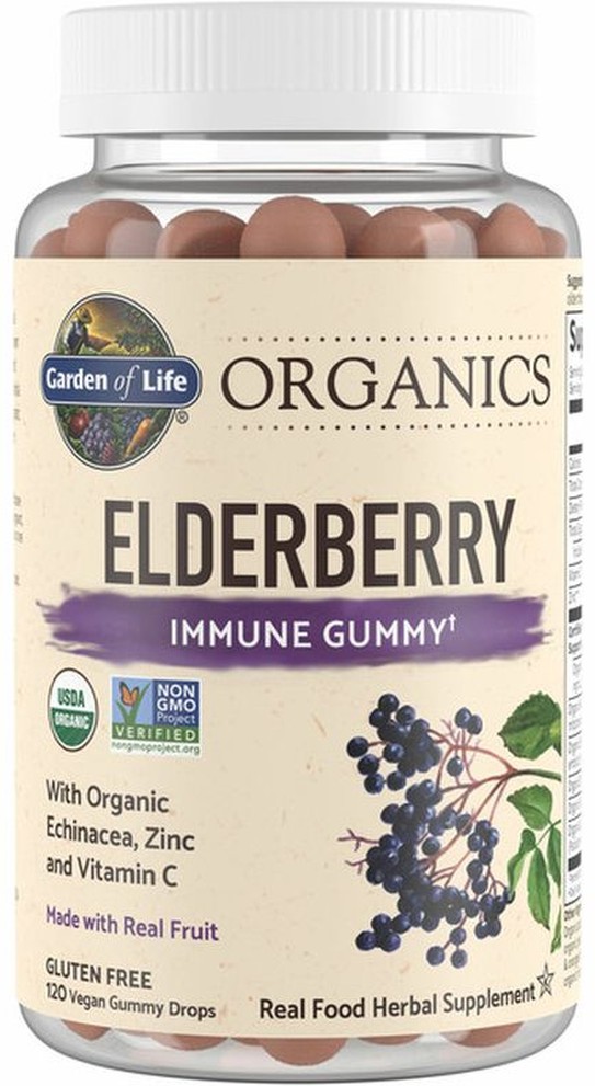 Immune Gummy, Vegan Gummy Drops, Elderberry