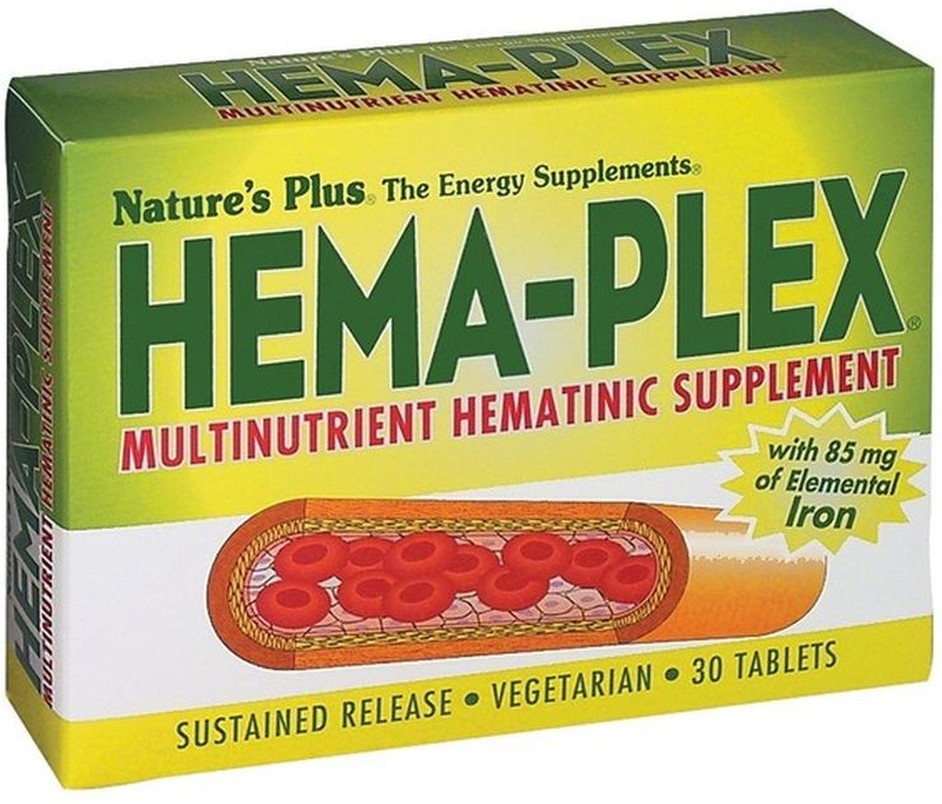 Iron, 85 mg, Sustained Release Tablets